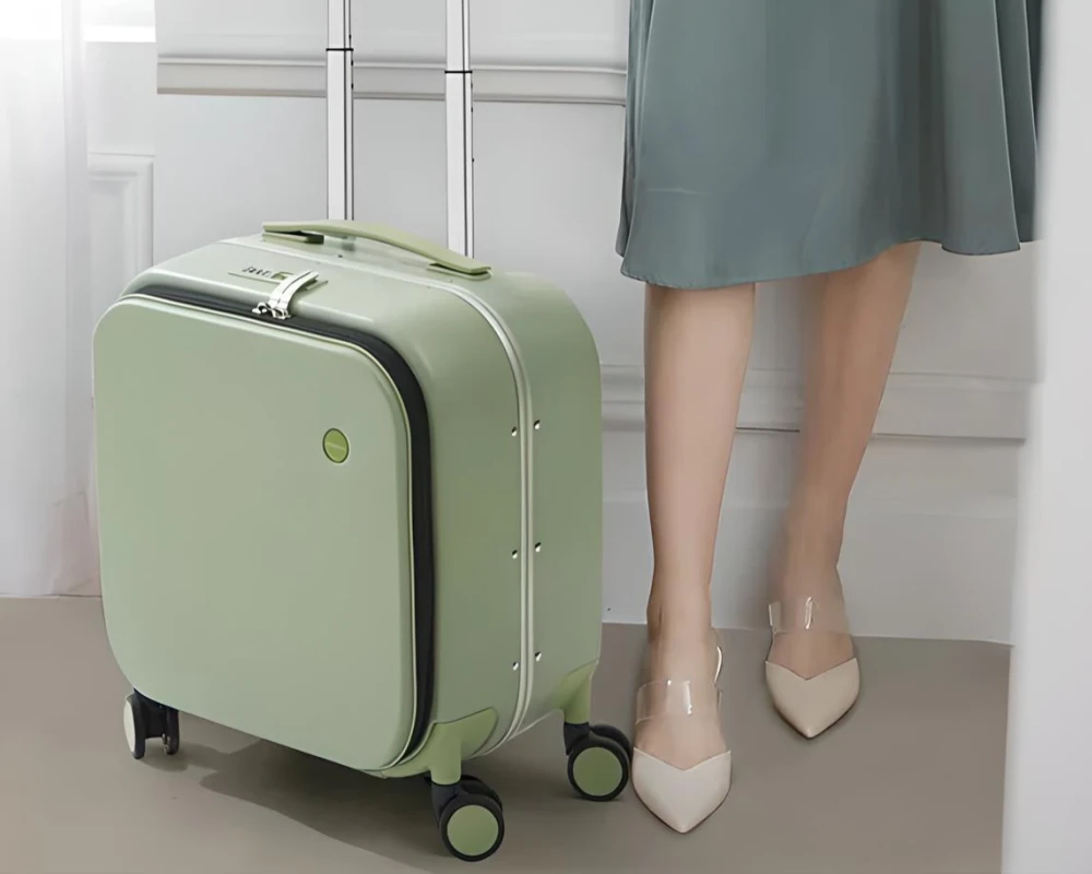 suitcase with compartments