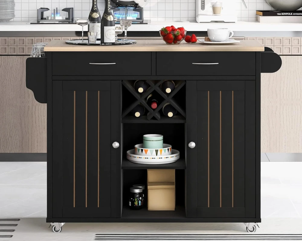 small movable kitchen island