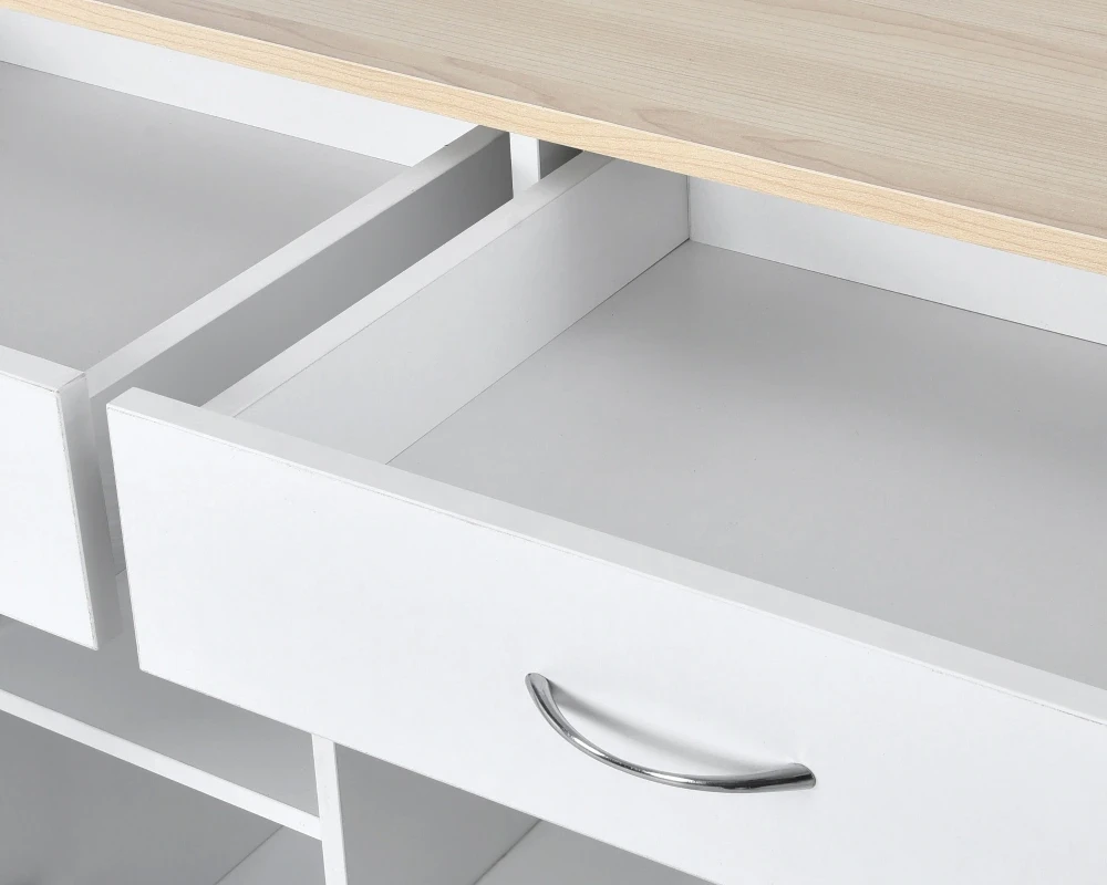 kitchen island cart with storage